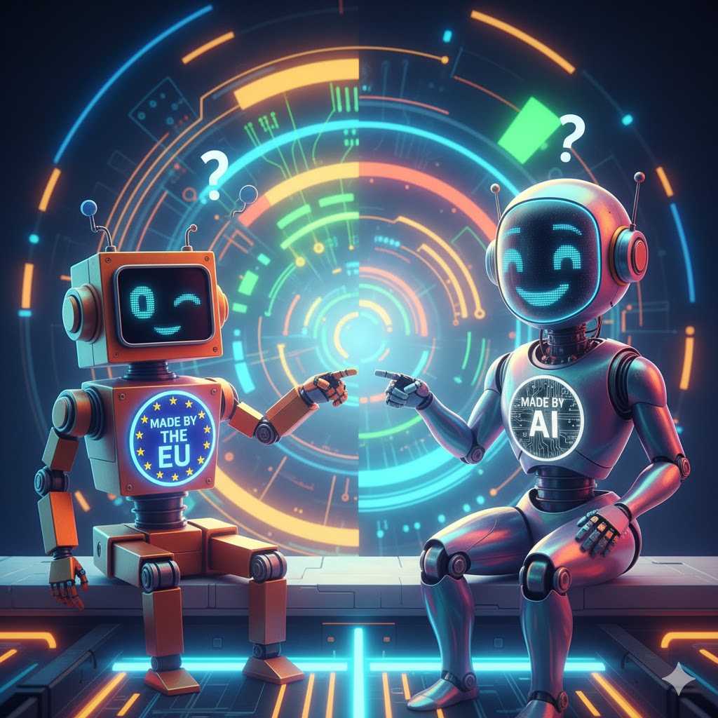 AI Regulation Faces Paradox: EU Demands Content Labeling, Uses AI Internally