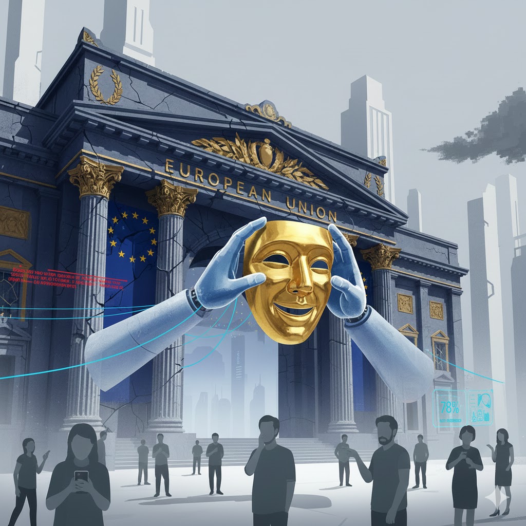 Facade Democracy: Eurobarometer Reveals Depth of EU Trust Crisis Among Citizens.