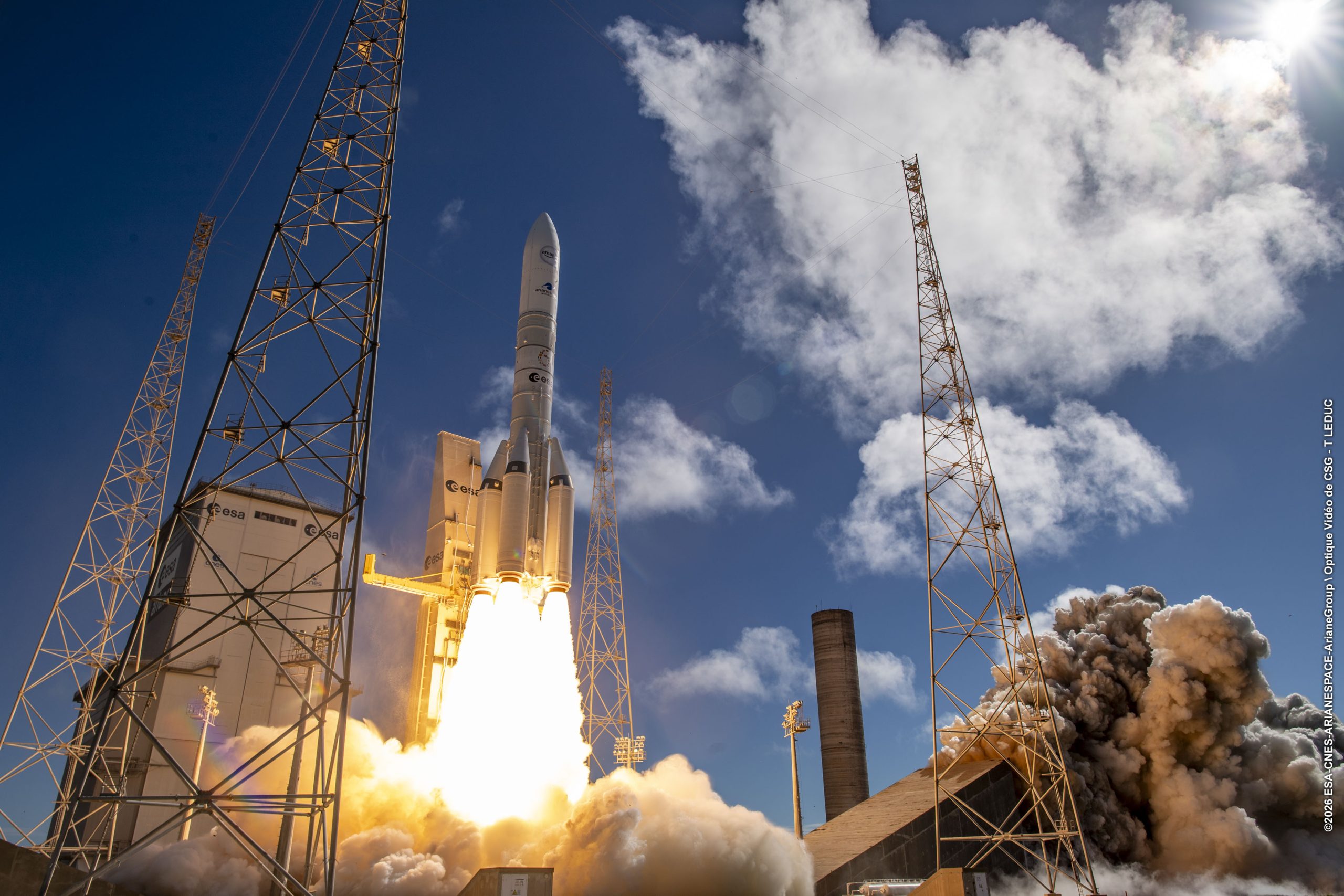 Ariane 6 Sets Record With Amazon LEO Satellite Launch