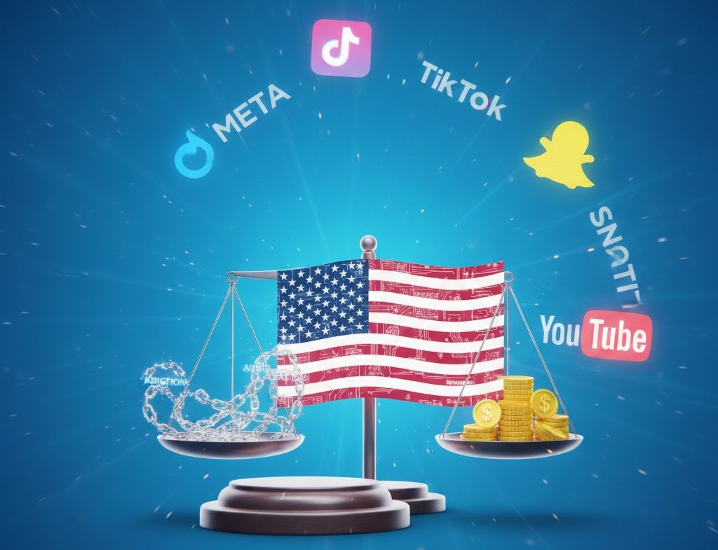 Skaitmeninė priklausomybė: tėvai bylinėjasi prieš „TikTok“ ir „Meta“
