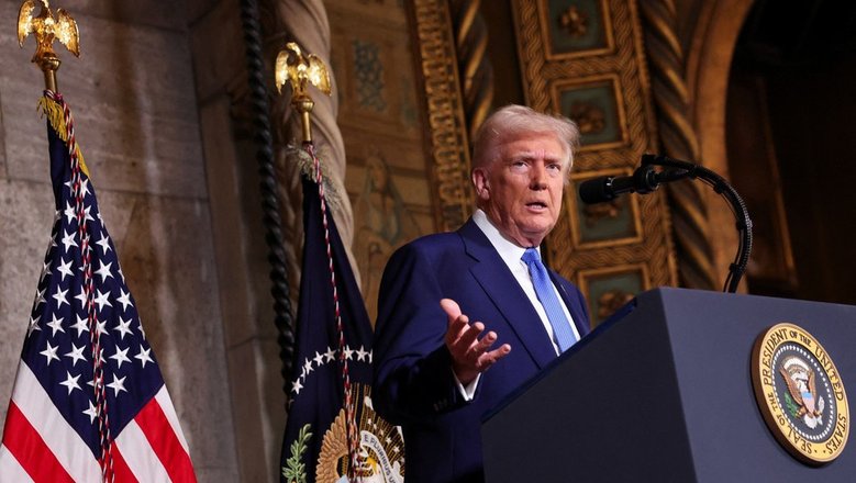 Donaldas Trumpas pasakė ilgiausią metinį pranešimą istorijoje