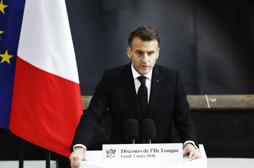 Prancūzijos branduolinė doktrina: Macronas didina arsenalą