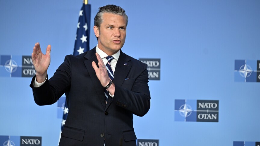 Pete’as Hegsethas pristatė „NATO 3.0“ koncepciją Briuselyje