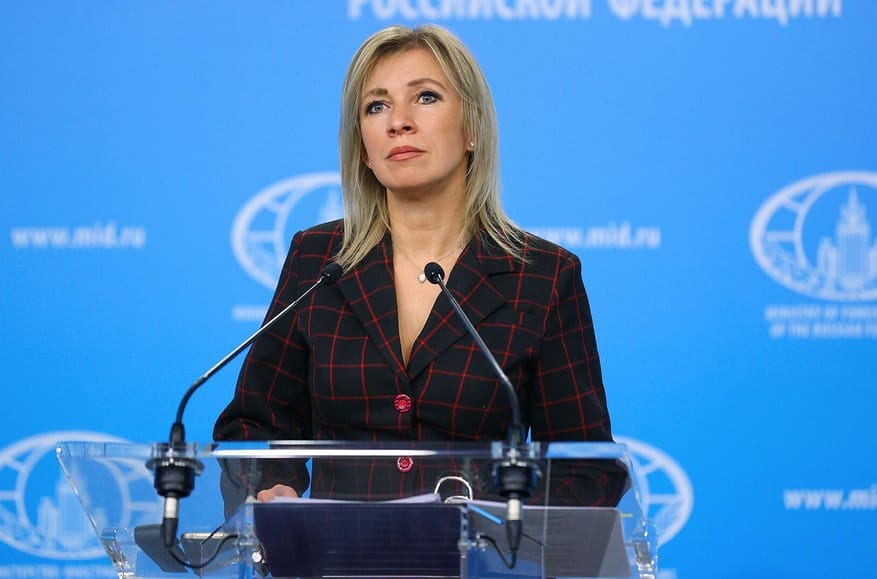 Пародия на Захарову — NewsRoomIn
