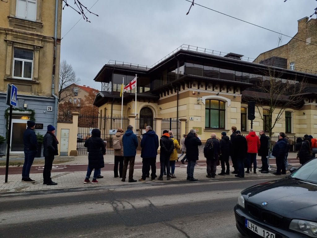 В Вильнюсе прошел митинг #SaveMisha (Фото) — NewsRoomIn