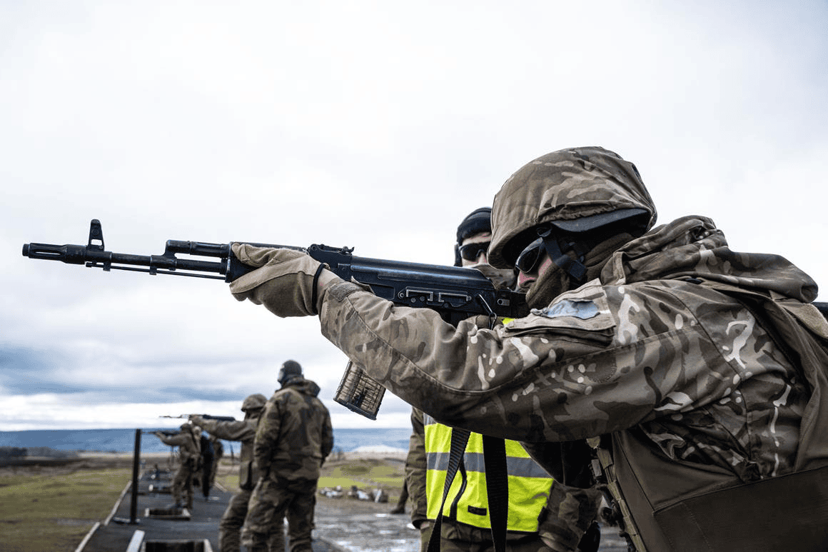 В преддверии поставок нового военного вооружения НАТО обучает украинских военных (Видео)