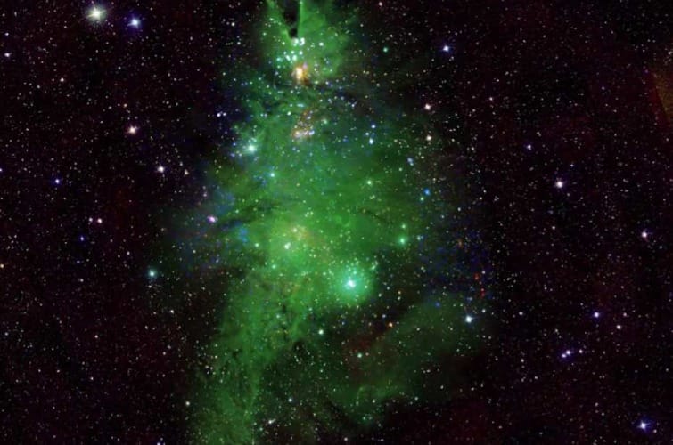 NASA показало космическую рождественскую елку — NewsRoomIn