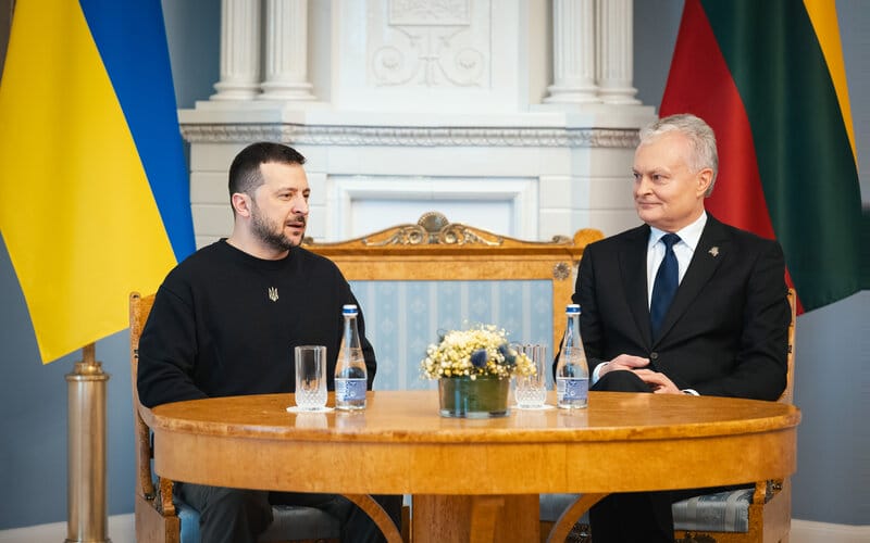 Президенты Литвы и Украины подписали совместное заявление «Вместе до победы!»