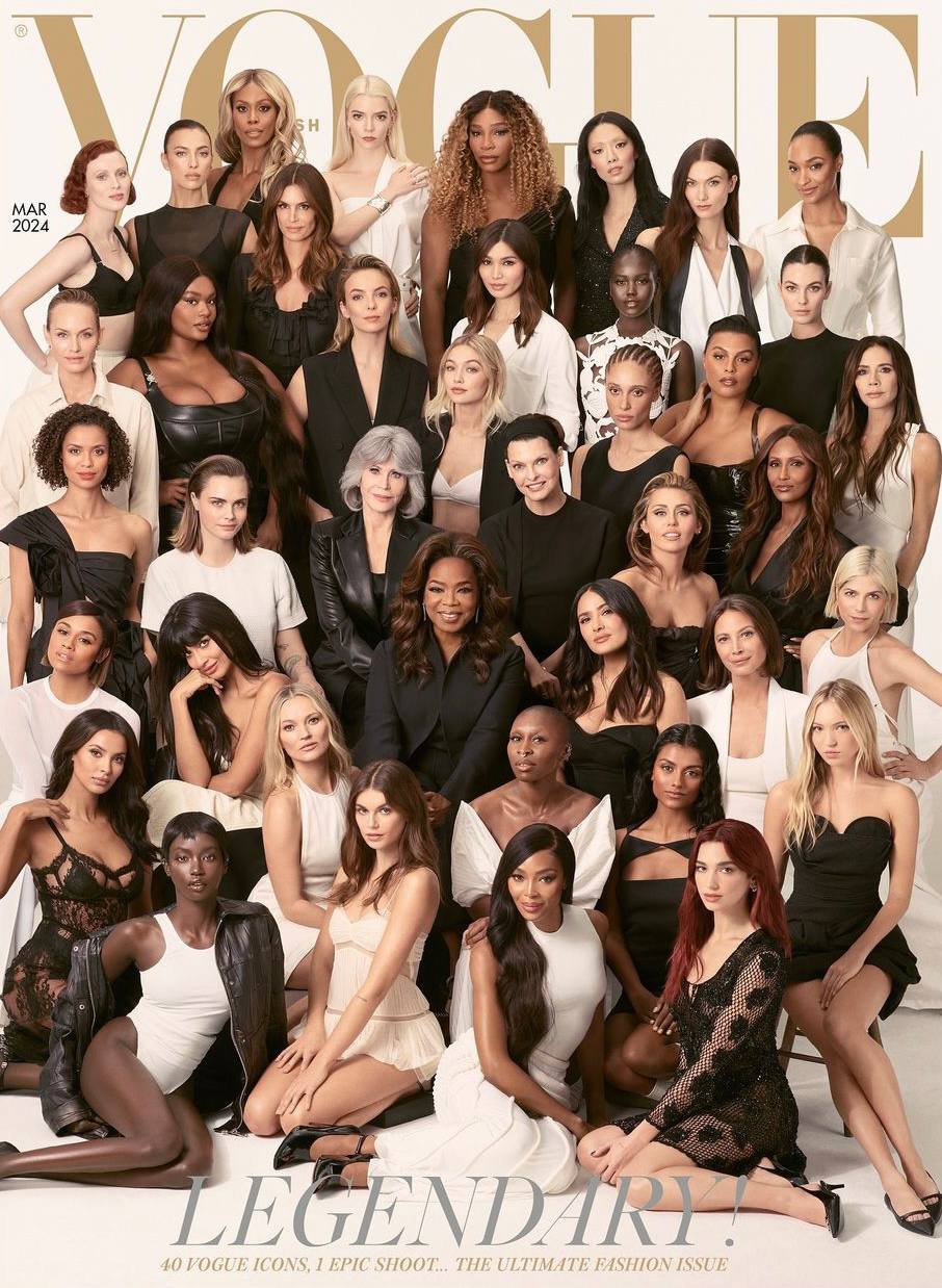 Британский Vogue: 40 мировых звезд эпохи Эннинфула