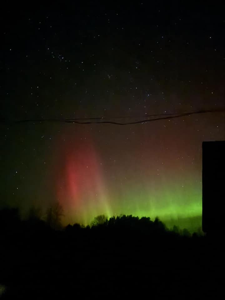 Северное сияние в Литве и Латвии — NewsRoomIn
