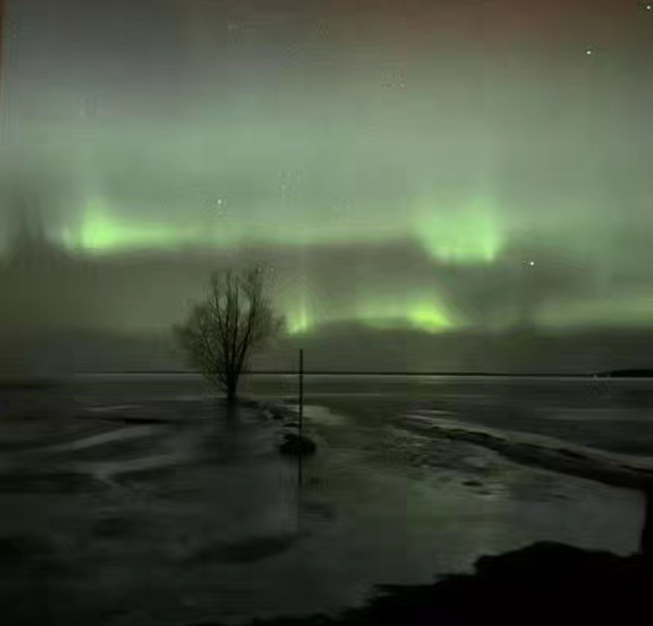 Северное сияние в Литве и Латвии — NewsRoomIn