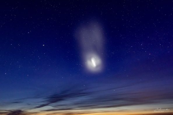«НЛО» оказалось ракетой Falcon 9 — NewsRoomIn