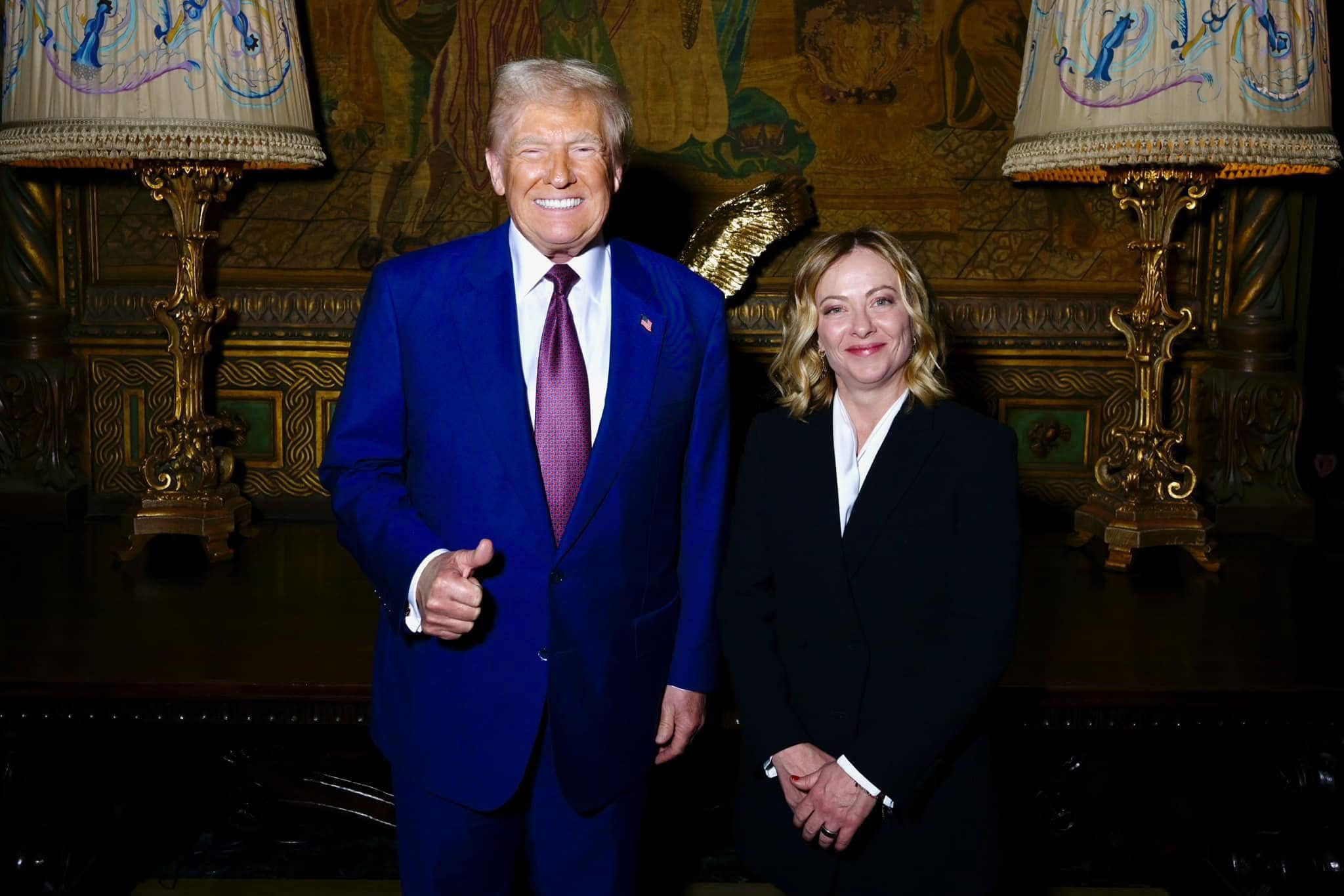 Фантастическая Джорджия Мелони покорила Трампа