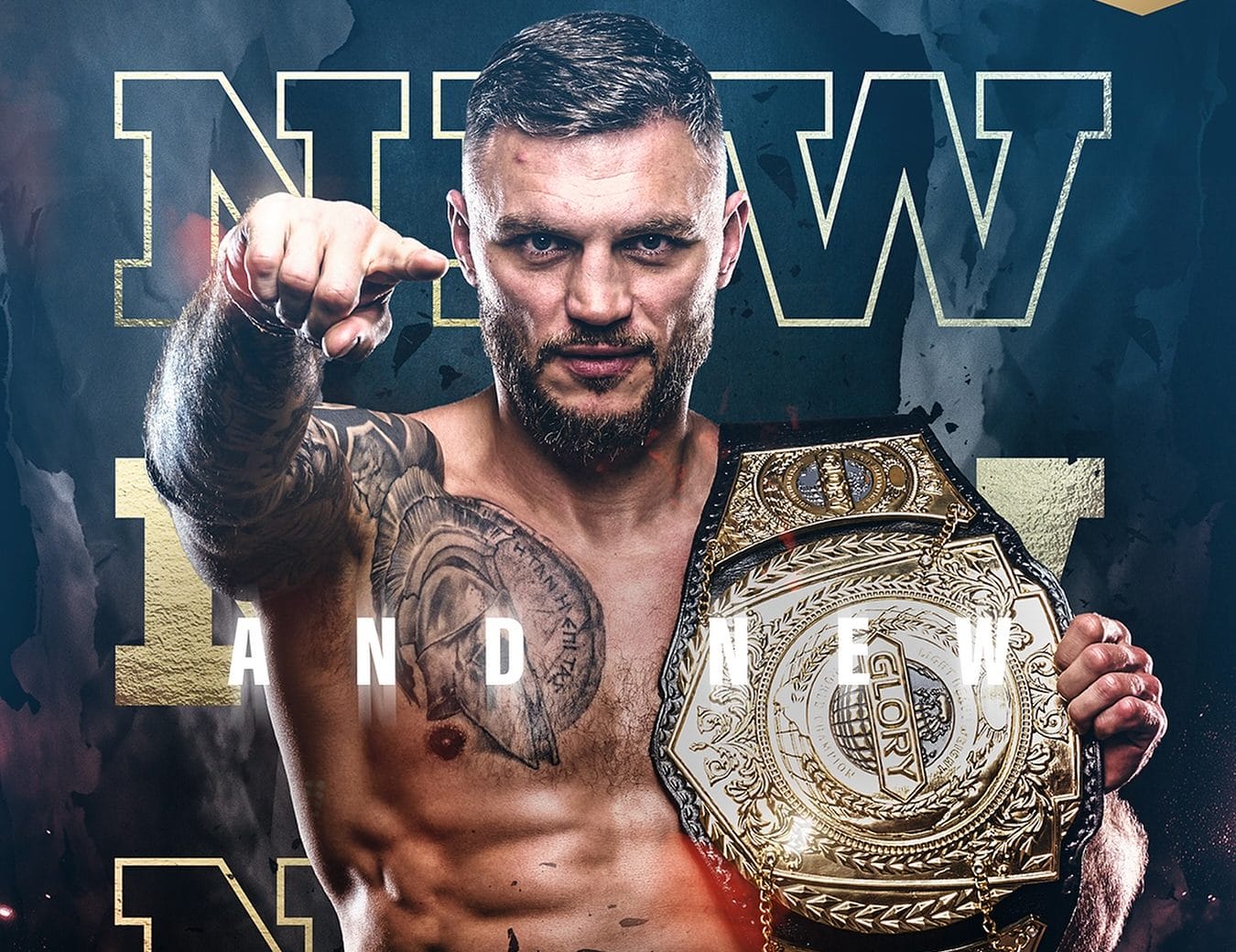 GLORY 100: Сергей Маслобоев — чемпион мира по кикбоксингу в полутяжелом весе