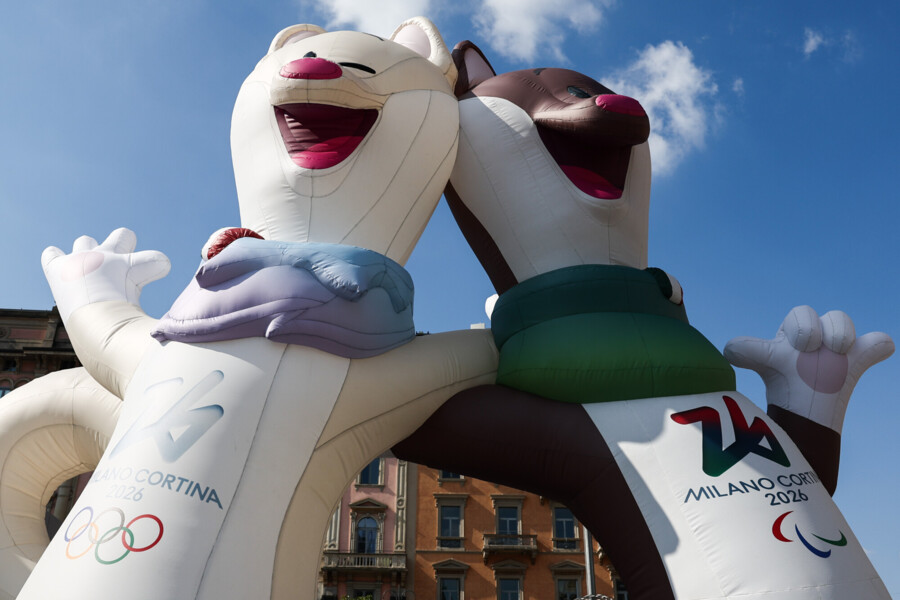 Milo and Tina 2026 Winter Olympics mascots