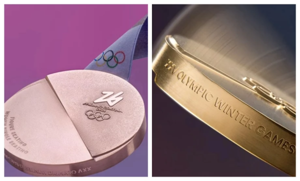 Musical medal from 2026 Winter Olympics