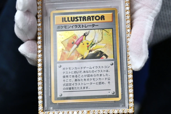 Редчайшая карта Pikachu Illustrator продана за рекордные $16,5 млн на аукционе