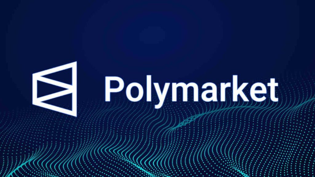 „Polymarket“ prognozių platformos vartotojo sąsajos vaizdas